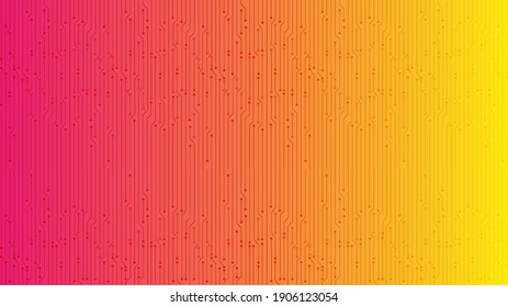 Futuristic Colorful Technology Background,Hi-tech Digital and Communication Concept design,Free Space For text in put,Vector illustration.