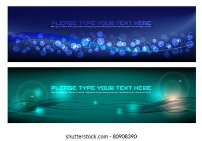 futuristic cool banner