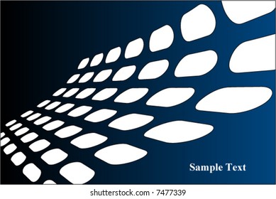 Futuristic corporate logo vector illustration