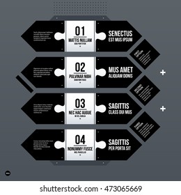 Futuristic corporate web design template. Useful for presentations or advertising.