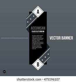 Futuristic corporate web design template. Useful for presentations or advertising.