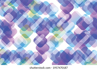 Futuristic cover design for notebook paper, copybook brochures, book, magazine, print. Geometric abstract background with gradient multicolor elements. Colored pattern.  