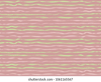Futuristic curved stripes vertical lines vector shirt pattern. Thin intersecting and parallel curve lines, wavy ribbons clothing textile pattern.  Wavy stripes ripple silk fabric texture seamless.