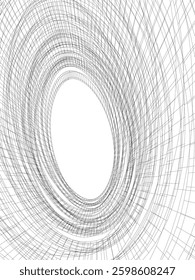 Futuristic Curved Wireframe Structures – Abstract Architectural Designs with Organic Flow