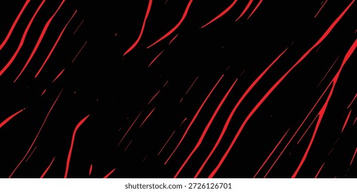 Flujo de energía cibernética futurista con rayas rojas audaces