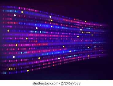 Futuristische Cyber-Technologie Hintergrund - abstrakte neuronale Netzwerk Mesh Visualisierung