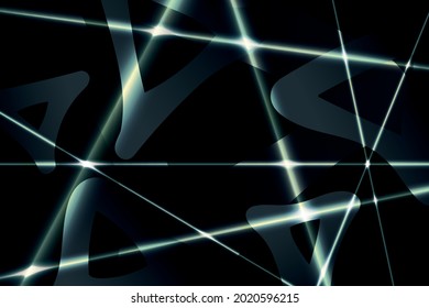 Futuristic dark background design for website, poster, brand identity, presentation template etc. Premium gradient background with laser rays.