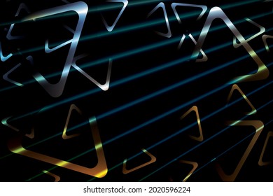 Diseño de fondo oscuro futurista para sitio web, afiche, identidad de marca, plantilla de presentación, etc. Fondo de gradiente premium con rayos láser.