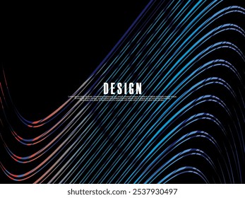 Futuristic dark background digital technology, cyber nano information, abstract communication, future technology data innovation, internet network speed connection.