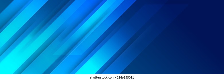 Futuristic dark blue background with shiny light element texture for web header, tech banner, presentation design