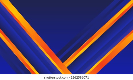 Diseño vectorial de color azul oscuro futurista