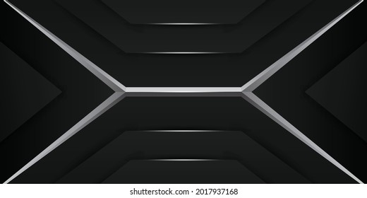 futuristic dark metallic gaming background