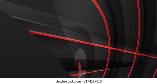 Futuristic dark red and black background
