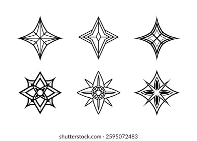 Futuristic Decorative Vector Illustration Art.