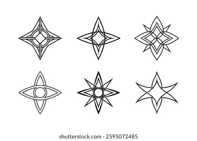 Futuristic Decorative Vector Illustration Art.