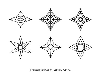 Futuristic Decorative Vector Illustration Art.