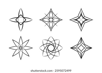 Futuristic Decorative Vector Illustration Art.