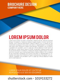 Futuristic Design, background with triangle. Abstract design layout template.