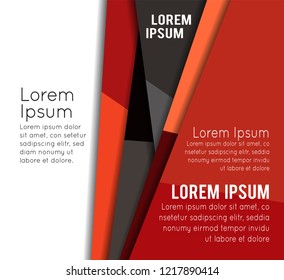 Futuristic Design, background with triangle. Abstract design layout template.