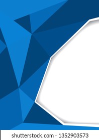 Futuristic Design, background with triangle. Abstract design layout template.