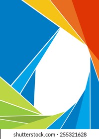 Futuristic Design, background with triangle. Abstract design layout template.