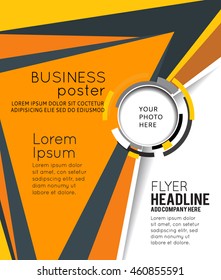 Futuristic Design, background with triangle. Abstract design layout template.