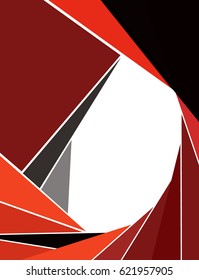 Futuristic Design, background with triangle. Abstract design layout template.
