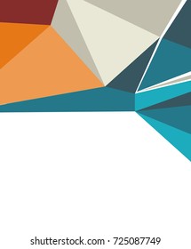 Futuristic Design, background with triangle. Abstract design layout template.