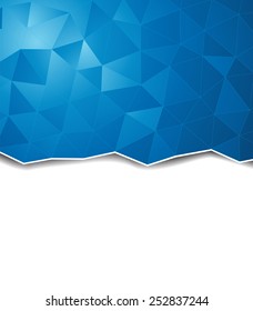 Futuristic Design, background with triangle - brochure design or flyer