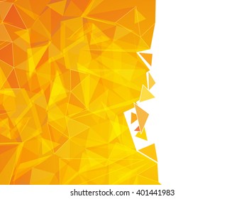 Futuristic Design, background with triangle - brochure design or flyer
