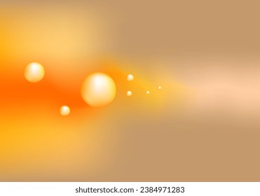Futuristic design with circle concept on red background