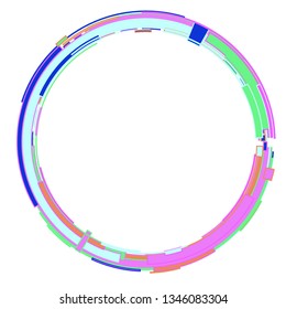 Futuristic design color background element