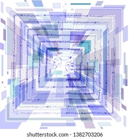 Futuristic design color background element