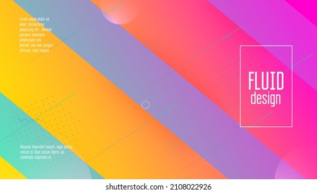 Futuristic Design. Cool Dynamic Shape. Gradient Website. Plastic Frame. Rainbow Flyer. Multicolor Wallpaper. Blue Hipster Layout. Color Landing Page. Violet Futuristic Design