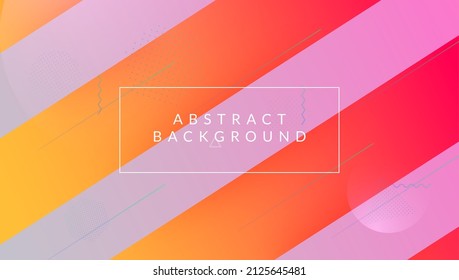 Futuristic Design. Memphis Frame. Rainbow Screen. Modern Flyer. Spectrum Presentation. Tech Fluid Banner. Purple Vibrant Cover. Flat Landing Page. Magenta Futuristic Design