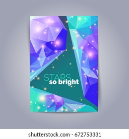 Futuristic design posters. Future geometric design. Abstract cover, business brochure template.