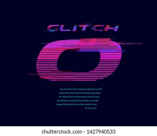 Futuristic Design Template in vector format - O