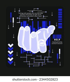 Futuristic design vector, For tshirt, hoodie, streetwear, poster