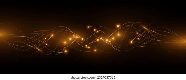 Futuristic digital background with glowing neural connectors analyze big data. Artificial intelligence and Neural network concept. Vector.