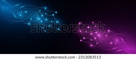 Futuristic digital background with glowing neural connectors analyze big data. Artificial intelligence and Neural network concept. Vector illustration. EPS 10.