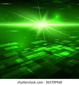 Futuristic digital background with space for your text. Technology illustration for your business/science/technology artwork. Vector design element.