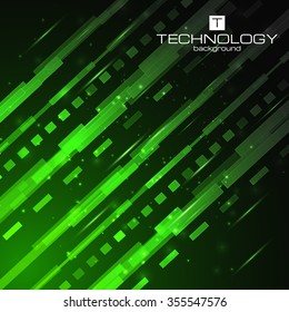 Futuristic digital background. Technology illustration for your business/science/technology artwork. Vector design element. Future road concept.