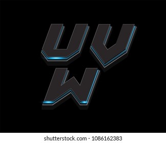 Futuristic Digital bold font