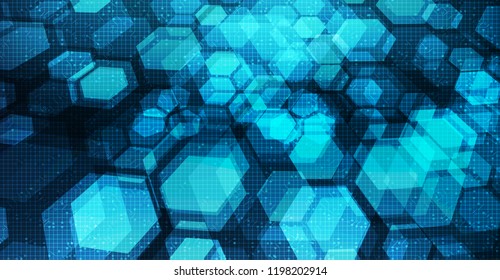 Futuristic Digital Circuit Network on Blue Background,future and technology Concept design,Vector illustration.