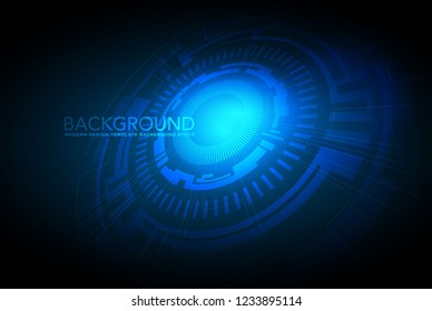 futuristic digital cyber technology concept background
