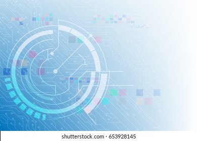 futuristic digital cyber technology concept background