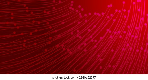 Futuristic digital modern background with glowing lines for web design. Vector data illustration