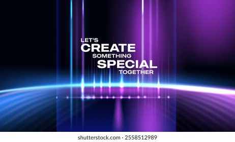 Futuristic Digital Technology  High-Tech Background Perfect for Tech Events, Conferences, and Exhibitions – Abstract, Futuristic Design Representing Innovation and Technological Progress