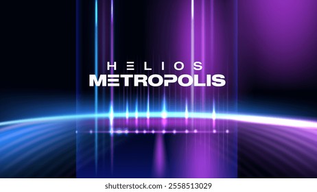 Futuristic Digital Technology  High-Tech Background Perfect for Tech Events, Conferences, and Exhibitions – Abstract, Futuristic Design Representing Innovation and Technological Progress