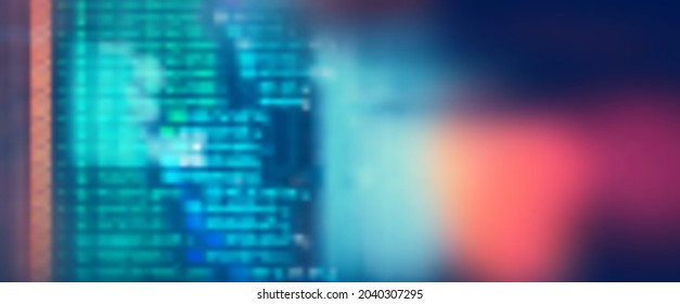Futuristic Digital Technology Vector Background. Cyber Attack, Ransomware, Malware, Scareware Concept